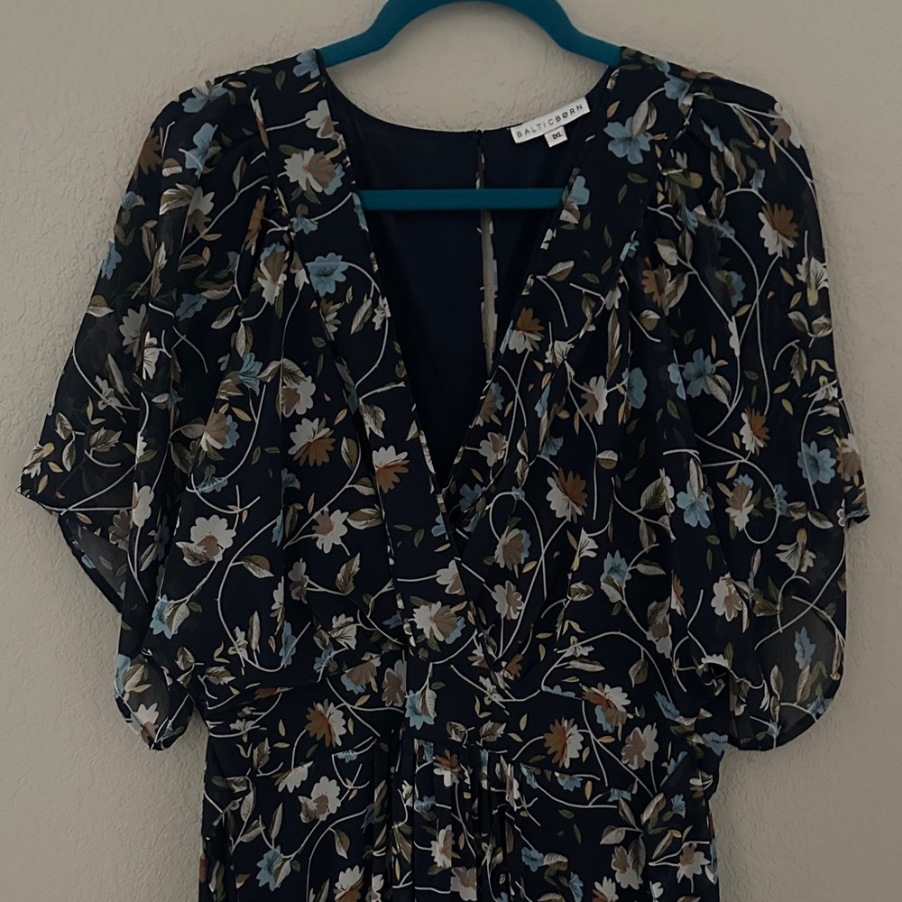 Baltic Born Floral Maxi Dress Size XL - Picture 3 of 9